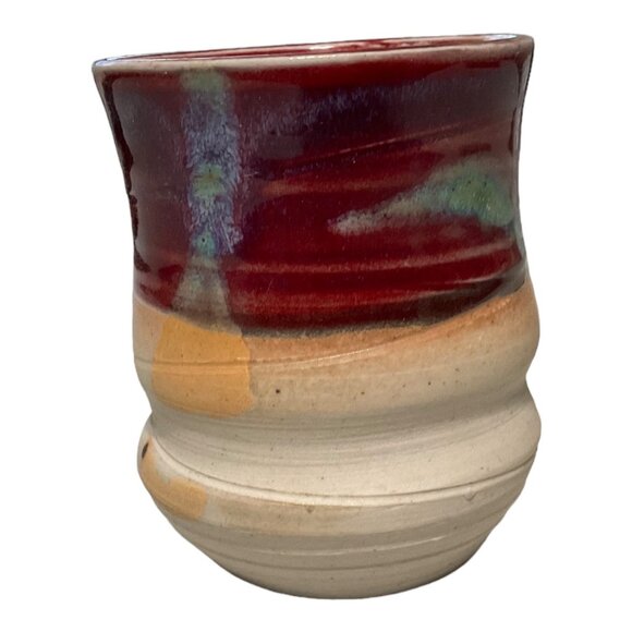 Handcrafted Ceramic Mug With Vibrant Glaze - Picture 6 of 9